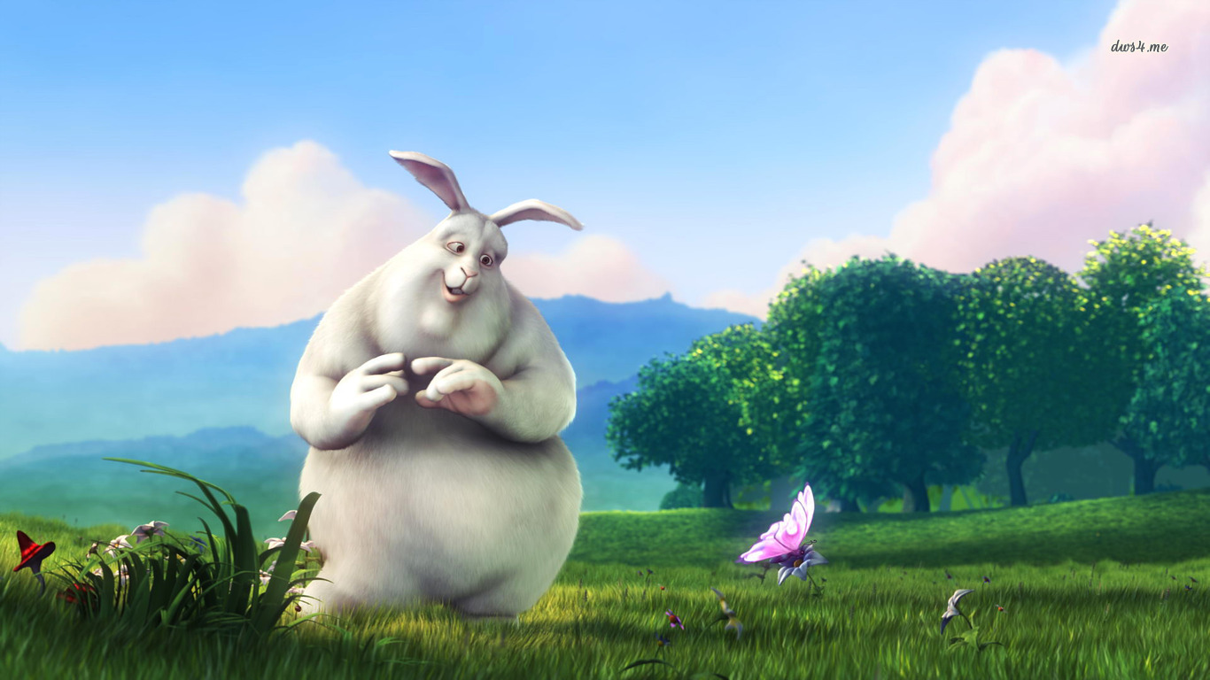 4773-big-buck-bunny-1366x768-cartoon-wallpaper